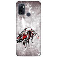 Lopard Huawei P40 Uyumlu Kılıf Tattoo's (43) Thin Fit Kılıf Pipolu Kızılderili
