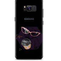 Zoologix (7) Samsung Galaxy S8 Şeffaf Kılıf Silikon Desenli