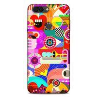 Lopard Vestel Venüs V6 Uyumlu Kılıf Soyut Sanat (19) Baskılı Kılıfları