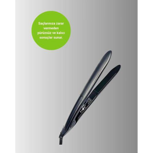 2025 Yeni Seri Dijital Ekranlı Isı Ayarlı Saç Düzleştirici Titanyum Kaplama A Kalite