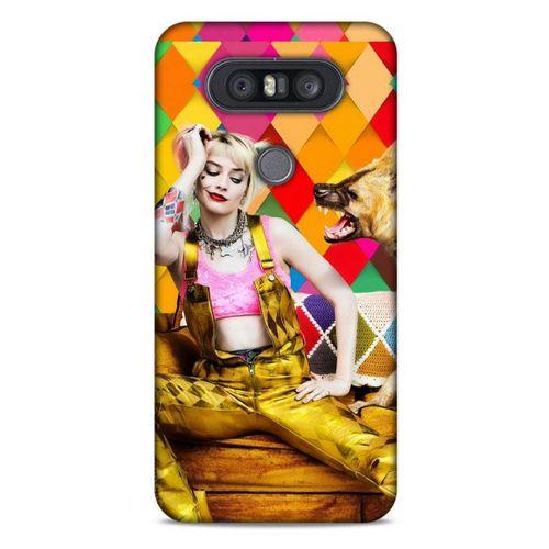 LG K41S - K51S Uyumlu Kılıf Harley Quinn (34) Slim Armor Kılıf Lavanta galibarda