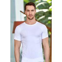 Erkek Likralı Süprem Kısa Kol Bisiklet Yaka Berrak-1024