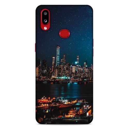 Lopard Samsung Galaxy A10s Uyumlu Kılıf Gece'S (6) Silikon Kılıf Şehir