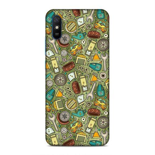 Xiaomi Redmi 9a Kılıf Arac Aksesuarlari Doodle Arka Kapak Silikon Koruma Full Koruyucu