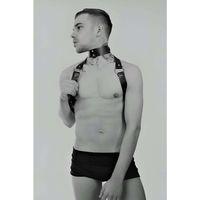 Tasmalı Seksi Deri Erkek Harness