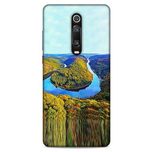 Xiaomi Mi 9T Kılıf Almanya (49) Ultra Silikon Kılıf Saarschleife