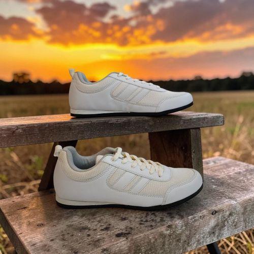 Bestof 124 tx Beyaz İnce Taban Erkek Spor Ayakkabı