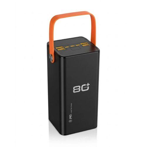Süper Hızlı Şarj Powerbank 80000 Mah Büyük Kapasite Çoklu Usb Çıkışlı Taşınabilir Şarj Aleti