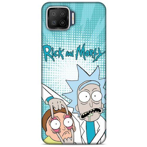 Oppo A73 Uyumlu Kılıf Rick And Morty (2) Kabı Morty Smith
