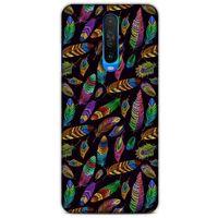 Xiaomi Poco X2 Kılıf Desenli Özel Seri Tüyler (15) Antişok Kılıf