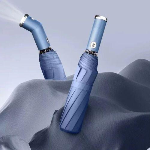 Mavi El Fenerli Şemsiye