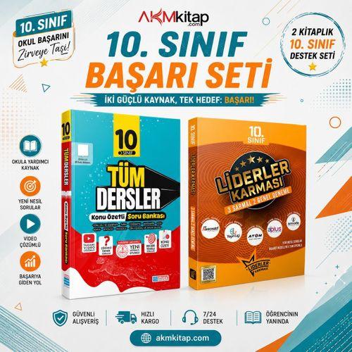 Evrensel İletişim 10. Sınıf Tüm Dersler Konu Özetli Maarif Model ve Liderler Karması Deneme Seti 2 Kitap