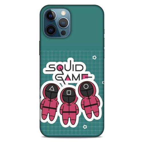 Apple iPhone 12 Pro Max Uyumlu Kılıf Squid Game (40) Fit Silikon Kılıf Sook