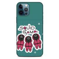 Apple iPhone 12 Pro Max Uyumlu Kılıf Squid Game (40) Fit Silikon Kılıf Sook