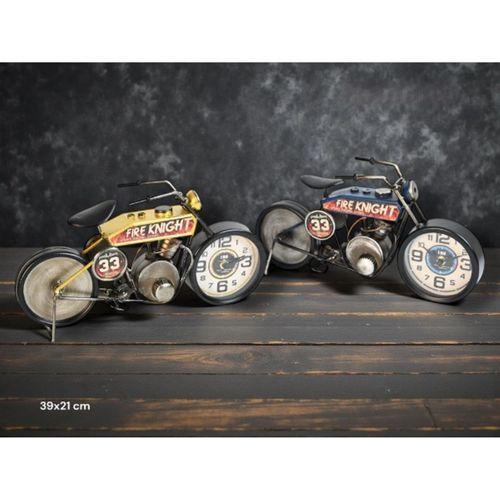 Yarış Motoru Tasarımlı Masaüstü Saat