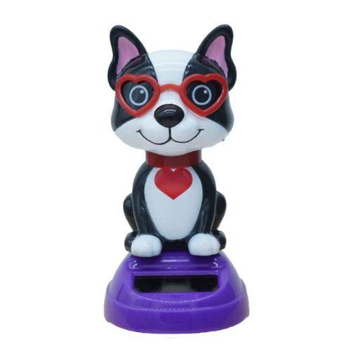 Güneş Enerjili Solar Sallanan Gözlüklü Kedi