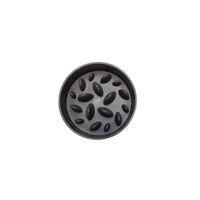 Beeztees DBL Köpek Yavaş Besleme Mama Kabı, Bambu, Antrasit, 17cm, 800ml