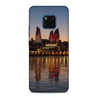 Huawei Mate 20 Pro Uyumlu Kılıf Azarbaijan (28) Arka Kapak Alov Kuleleri