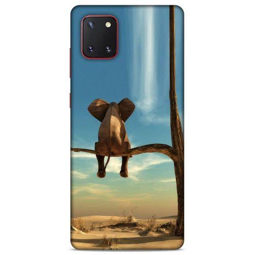 Lopard Samsung Galaxy Note 10 Lite Uyumlu Kılıf Manipülasyon ☻ (3) Kapak Baskılı