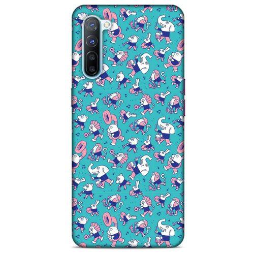 Animax Müzisyen Hayvanlar Oppo Reno 3 Kılıf Desenli Silikon