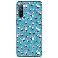 Animax Müzisyen Hayvanlar Oppo Reno 3 Kılıf Desenli Silikon