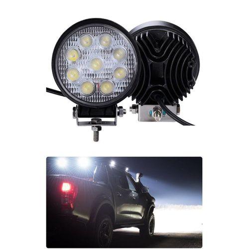 Yuvarlak Çalışma Ve Sis Lambası 9 Led / Lass310