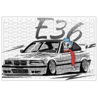 E36 M3 Lowstyle Skulldriver Puzzle 240 Parça Yapboz