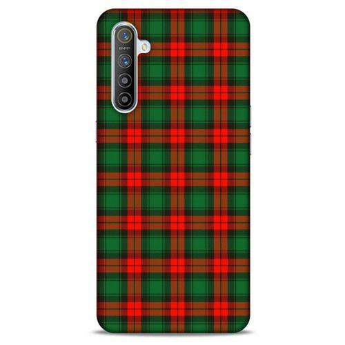 Gömlek (1) Desenli Silikon Kapak Telefon Kabı Oppo Realme XT Kılıf