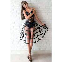 Kafes Tasarımlı Deri Alt Ve Üst Takım, Festival Kostümleri - Brf1013