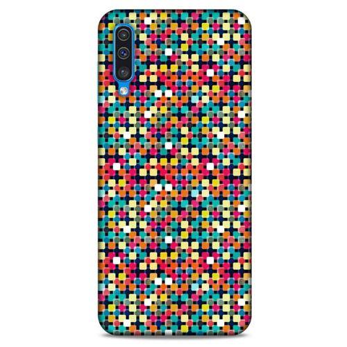 Geometrix 41 Samsung Galaxy A50 Kılıf Silikon Kapak