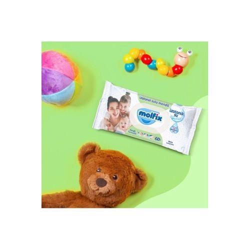 Molfix İzotonik Sulu Islak Mendil Hassas Ciltler 60x24 Kapaklı