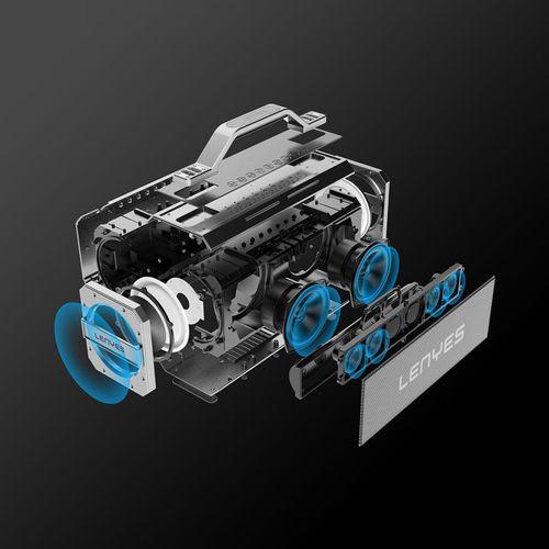 Lenyes S836 RGB Led Işıklı TWS Bluetooth Speaker Hoparlör v5.0