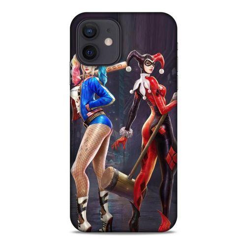 Apple iPhone 12 Uyumlu Kılıf Harley Quinn (19) Kılıfları Kestane