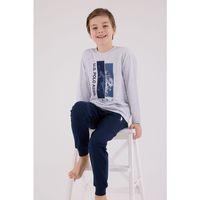 U.S. Polo Assn  Uzun Kol Pijama Takım US2206-4 Karmelanj