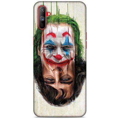 Realme C3 Uyumlu Kılıf Joker (34) Slim Armor Kılıf Burgonya