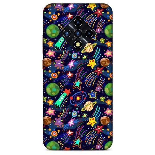 Lopard İnfinix Zero 8 Uyumlu Kılıf SpaceX (35) Fit Design Kılıf