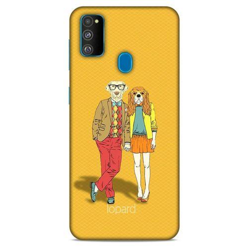 Samsung Galaxy M30s Kılıf FunnyMaX (13) Silikon Kap Turuncu