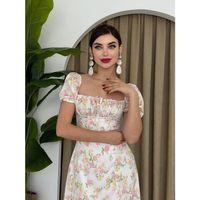 Zeze Balon Kol Elbise