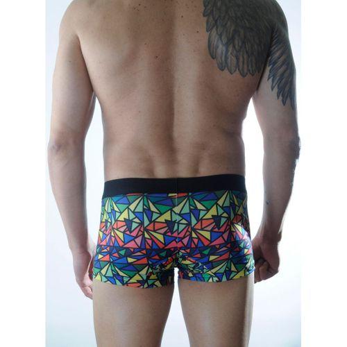 Erkek Renkli Desenli Boxer