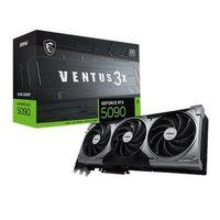 MSI GEFORCE RTX 5090 32G VENTUS 3X OC GDRR7 512B DX12 PCIE 5.0 X16 (3XDP 1XHDMI)
