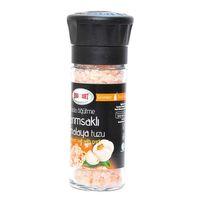 Cam Değirmenli Sarımsaklı Himalaya Granül Çakıl Doğal Kaya Tuzu 110 Gr