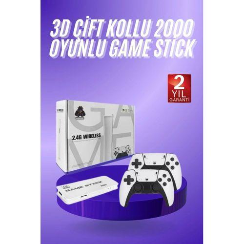 3d 4k Hd 2.4g Game Stick 4k Ultra Hd Oyun Konsolu Çift Kollu