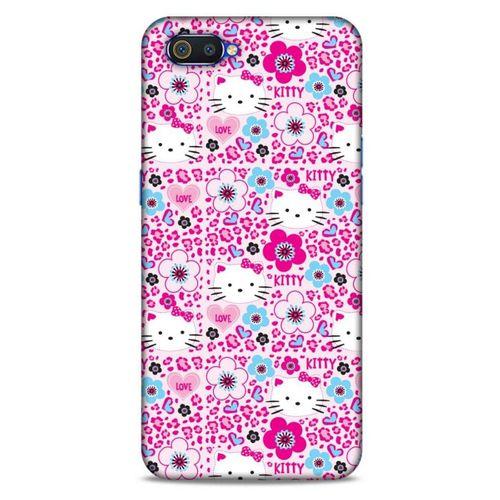 Lopard Oppo Realme C2 Uyumlu Kılıf Kediler (2) Kabı Hello Kitty