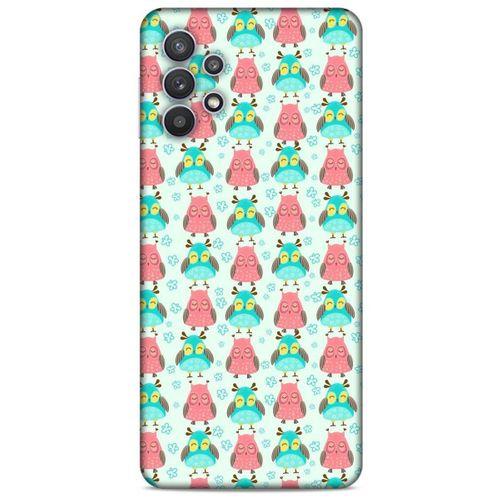 Lopard Samsung Galaxy A32 Uyumlu Kılıf Baykuşlar (50) Shockproof Kılıf