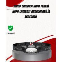 Ayarlanabilir Kafa Lambası Type-c Şarjlı Kompakt Kamp Lambası