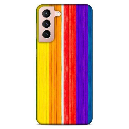 Lopard Samsung Galaxy S21 Uyumlu Kılıf Wood'X (29) Arka Koruma Kılıfı Baskılı