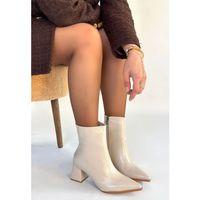 Mosy Bej Rugan Topuklu Bot