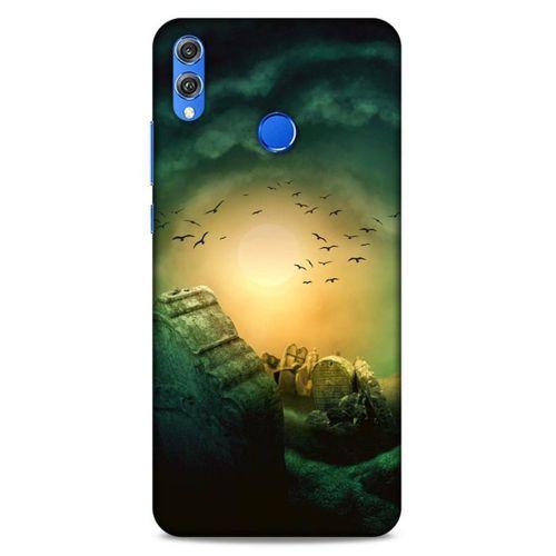 Lopard Huawei Honor 8x Uyumlu Kılıf Manipülasyon ☻ (12) Koruyucu Silikon Desenli