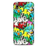 Graffitix (13) Desenli Silikon Kapak Huawei Y5 2019 Kılıf