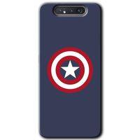 Galaxy A80 Kılıf HD Desen Baskılı Arka Kapak - Captain!